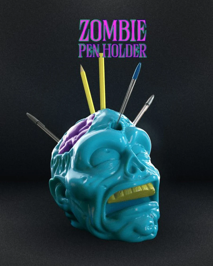 Zombie - Pen Holder