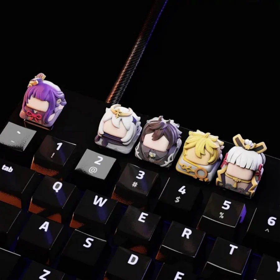 Genshin impact keycaps