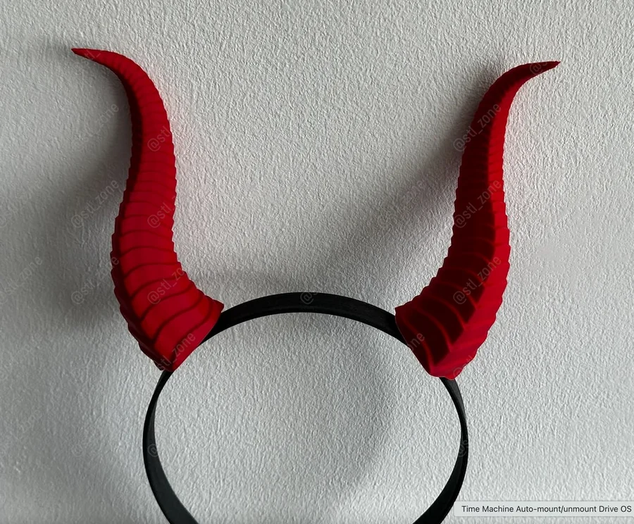 Horns on hairband