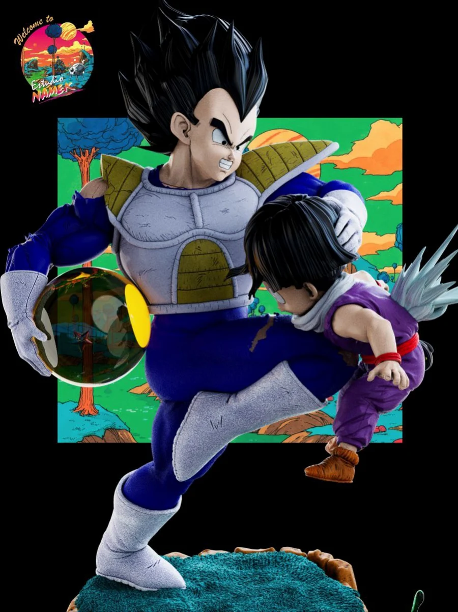 VEGETA VS GOHAN