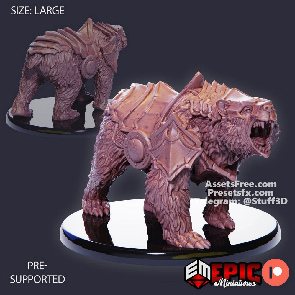 Grizzly Bear Armored