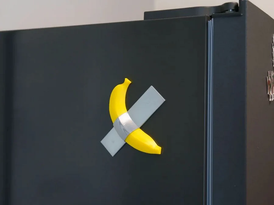 Artistic Banana Fridge Magnet