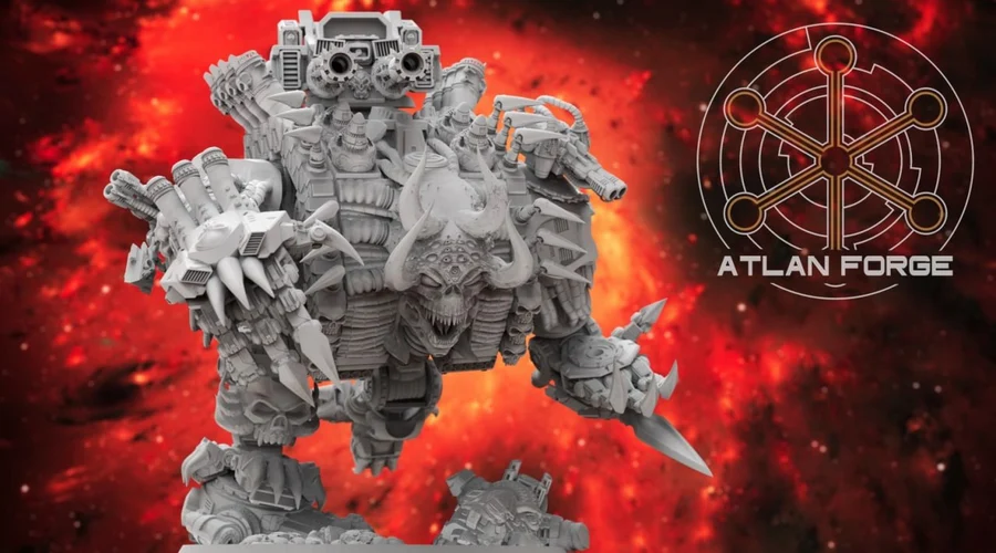 Atlan Forge - Hades Demon Dreadnought