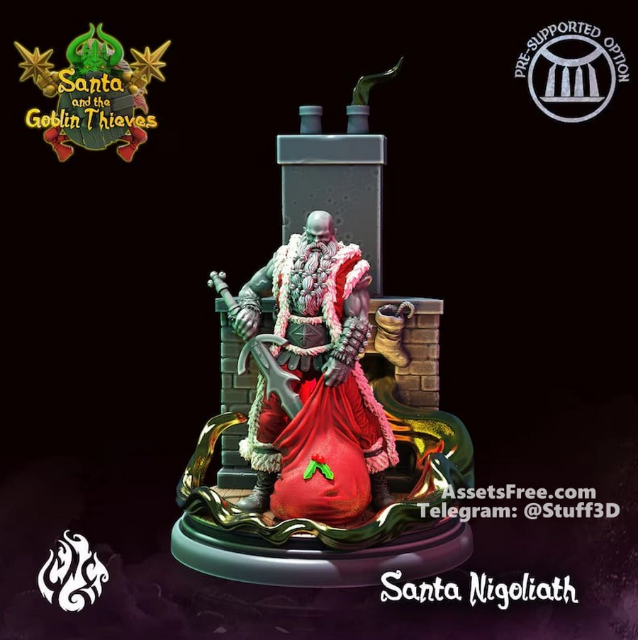 Crippled God Foundry - Santa And The Goblin Hieves