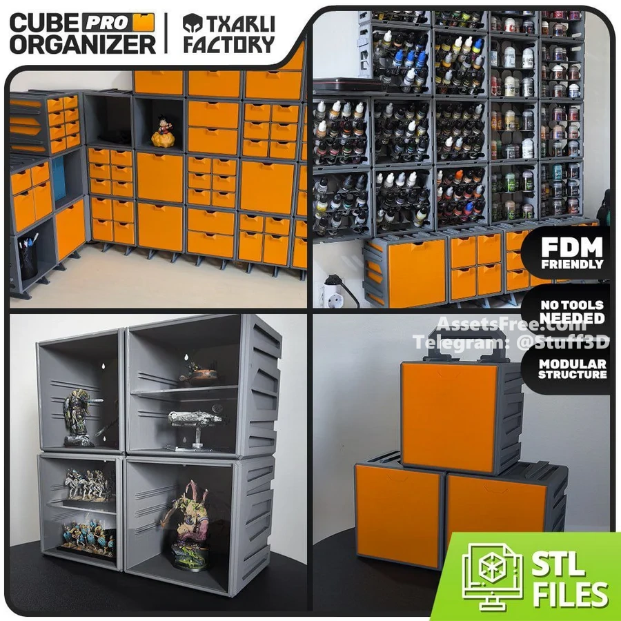 Cube Pro - Organizer Hobby