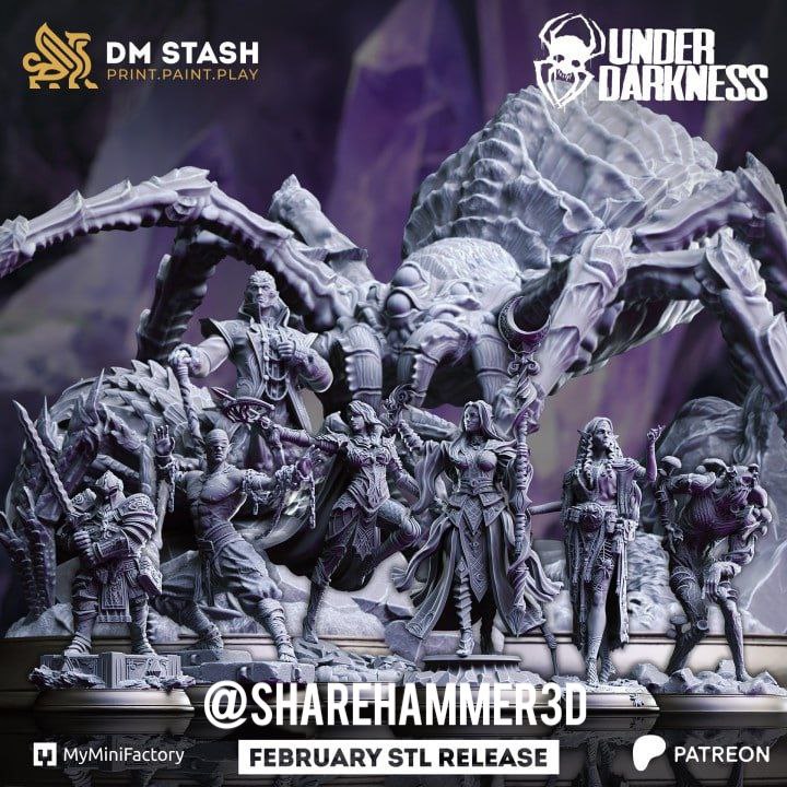 DM Stash - February 2024 - Under Darkness