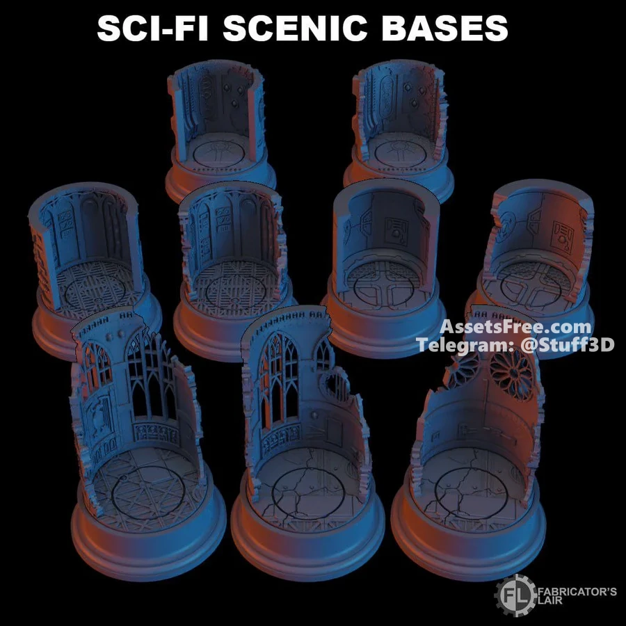 [Fabricator's Lair] Scenic Bases