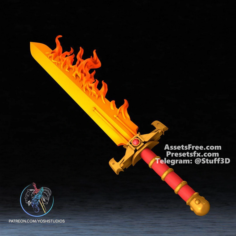 Flaming Sword