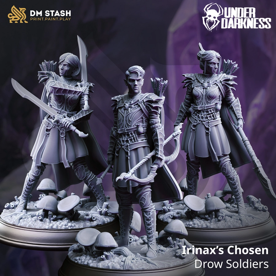 Irinax’s Chosen - Drow Soldiers