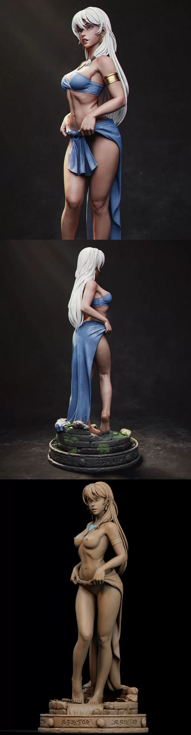 Kida Statue - The Lost Empire