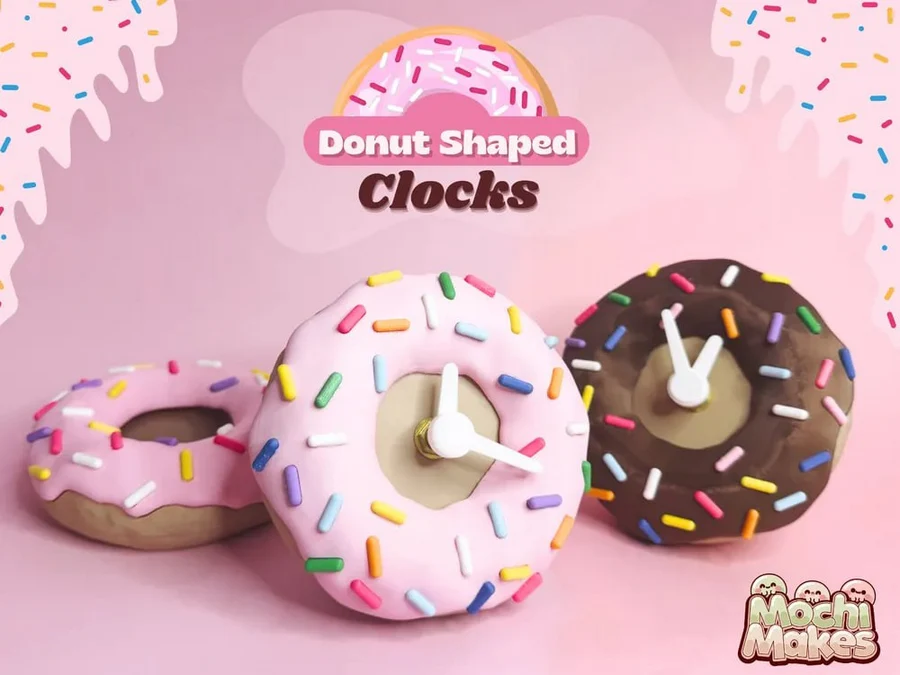 Mochi Makes - Donut Clock