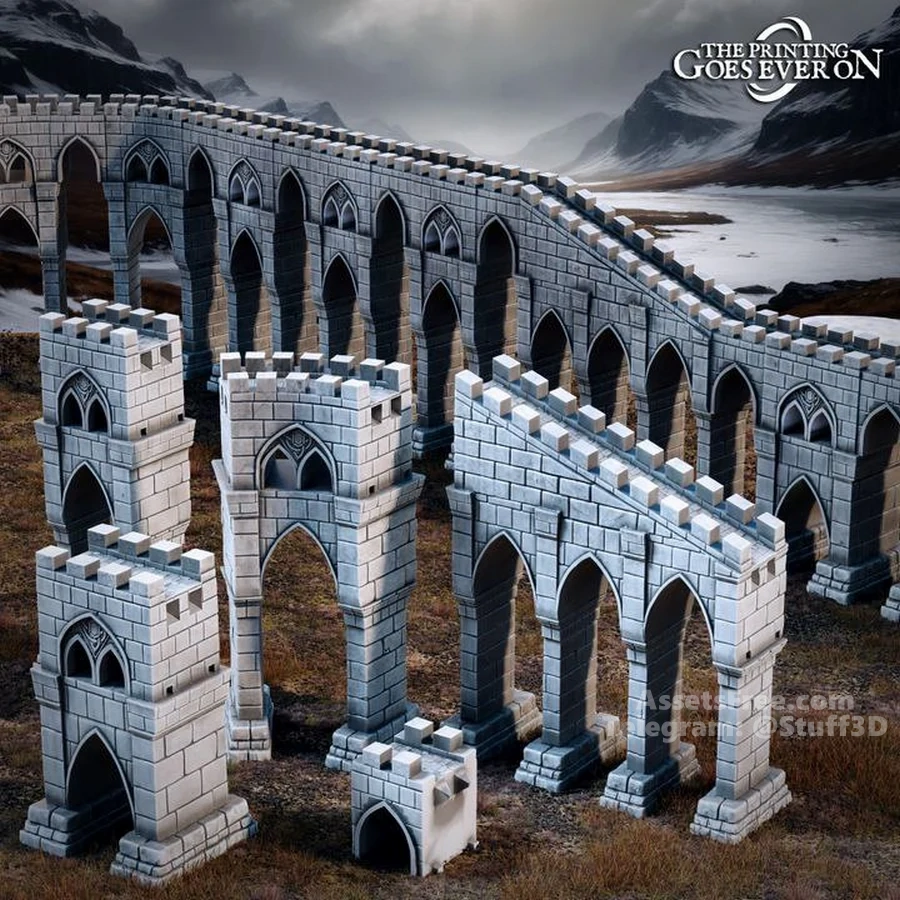 Modular Aqueduct Terrain