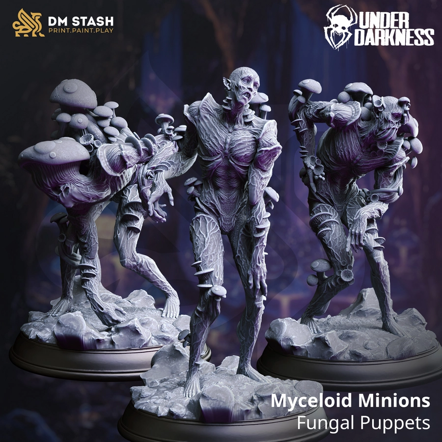 Myceloid Minions - Fungal Puppets