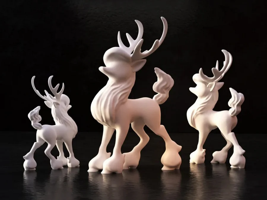 Northern Reindeer Decor - Elegant, Adorable