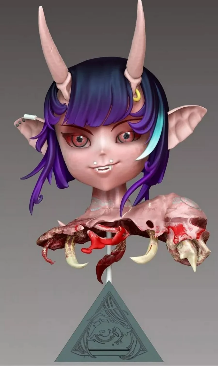 Oni Girl Bust