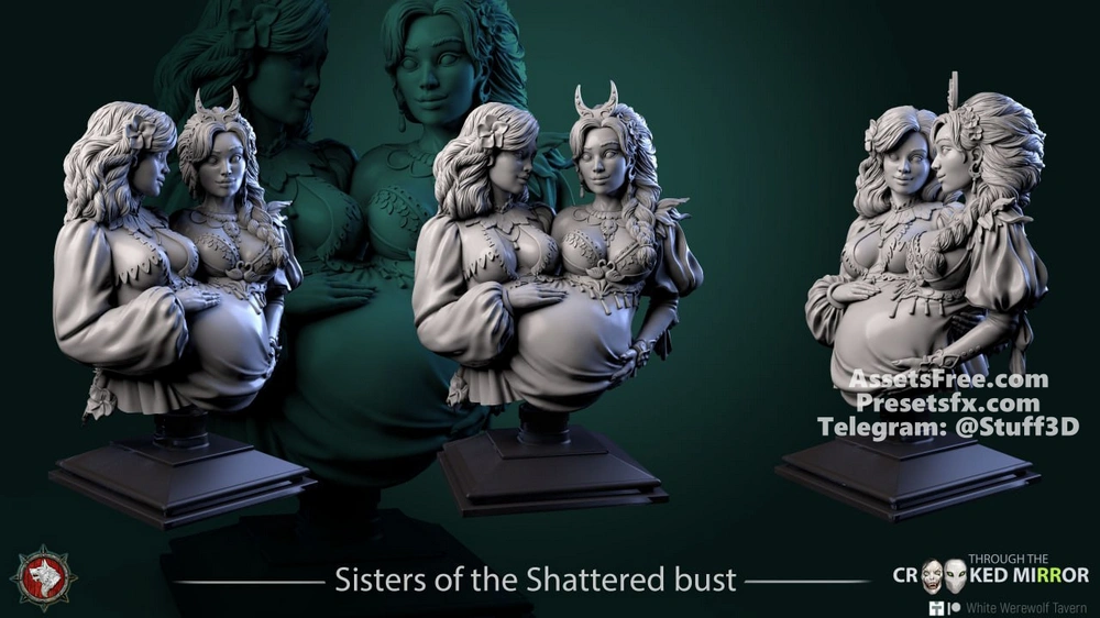 Sisters of the Shattered Cradle Bust