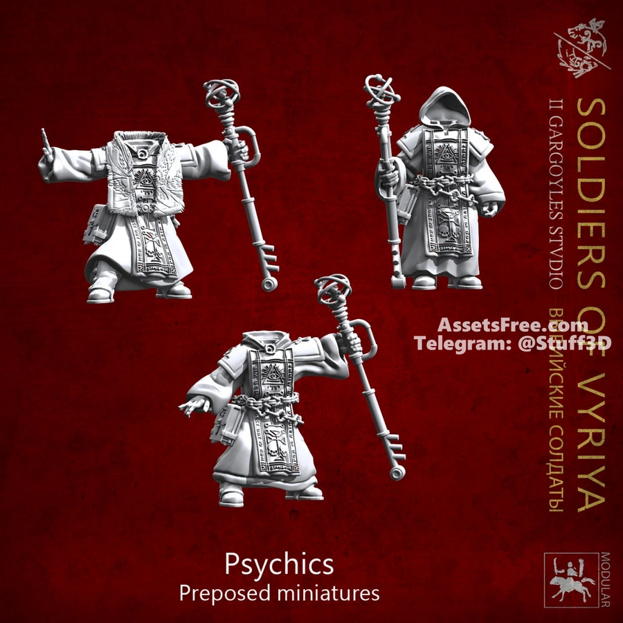 Soldiers of Vyriya - Psychics