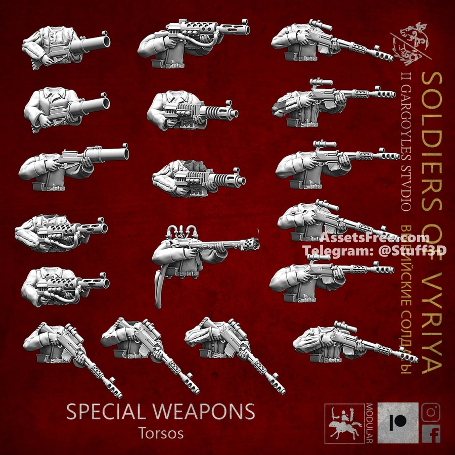 Soldiers of Vyriya - Special Weapons