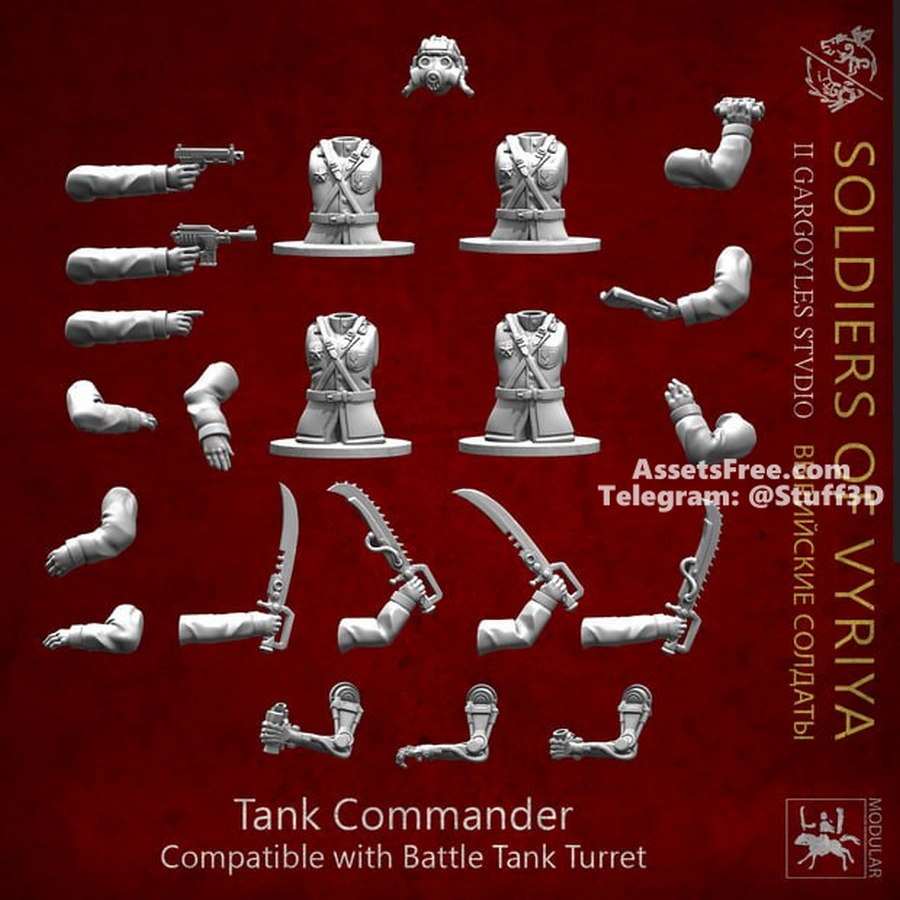 Soldiers of Vyriya - Tank Commander