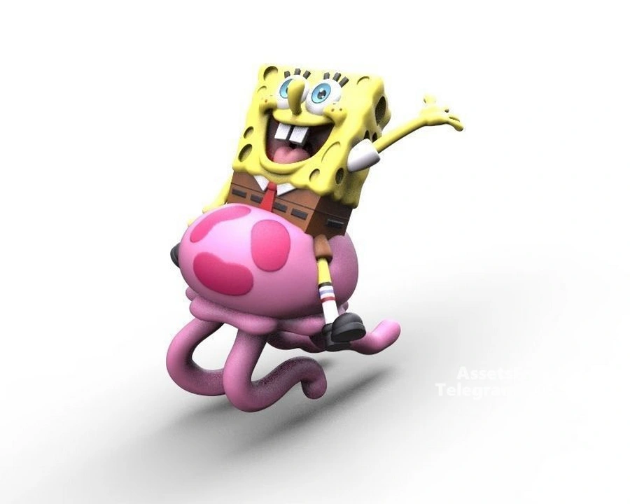 Spongebob Squarepants Jellyfish Rider