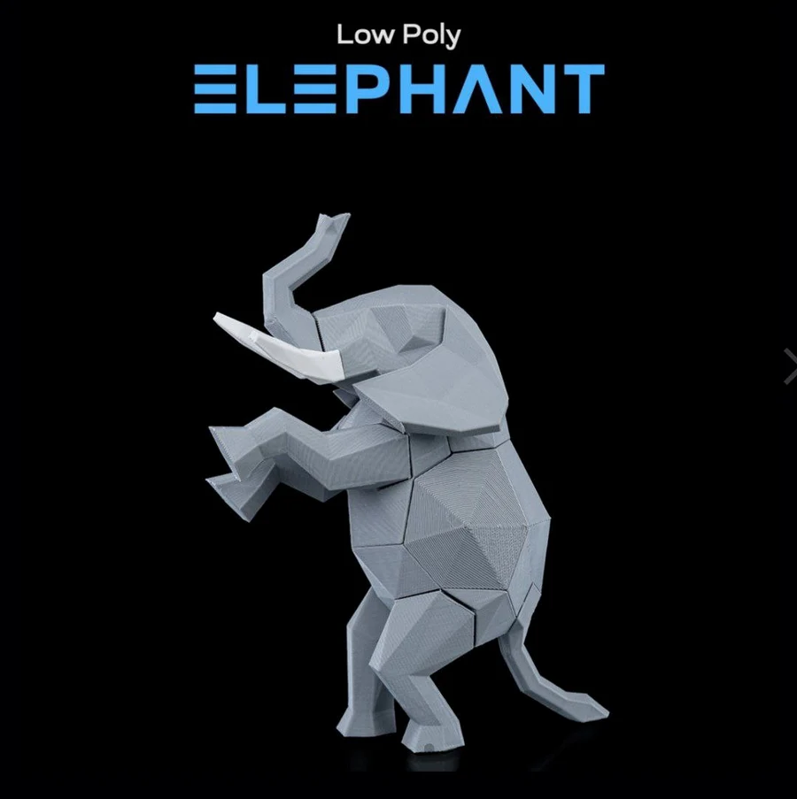 Low Poly Elephant