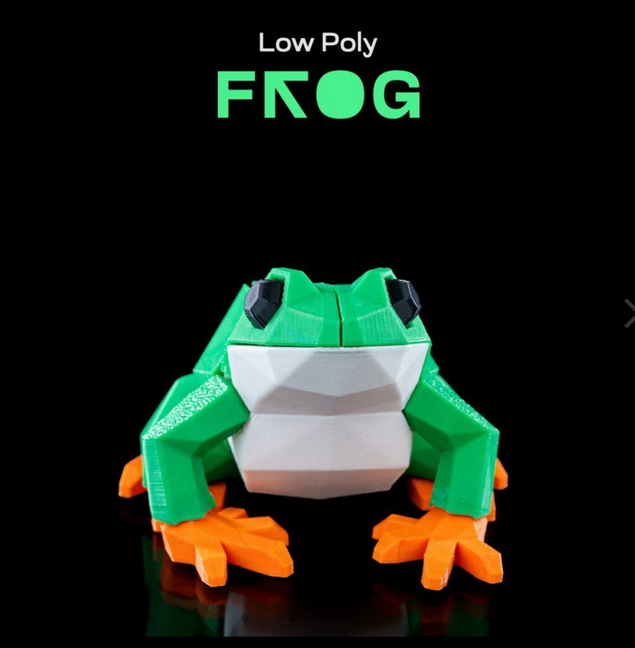 Low Poly Frog