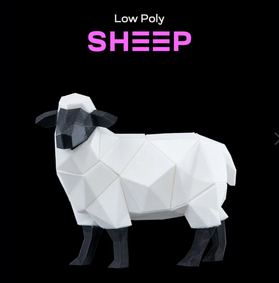 Low Poly Sheep