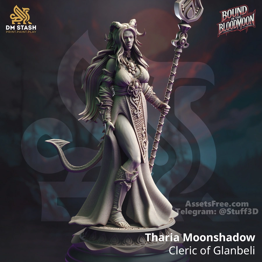 Tharia Moonshadow - Cleric of Glanbeli