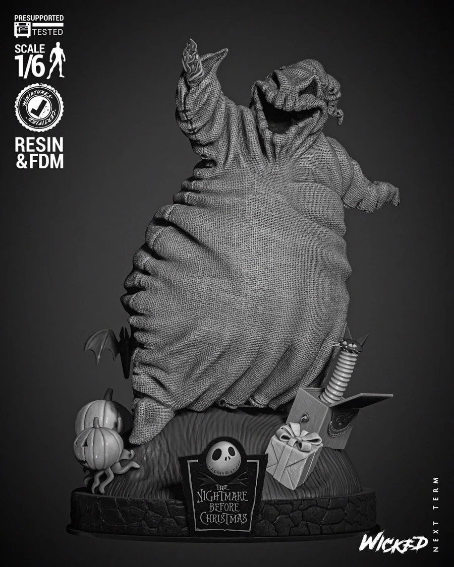 Oogie Boogie Sculpture