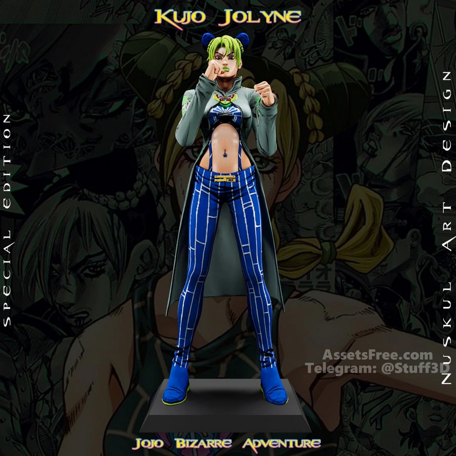 Kujo - Jolyne - Jojo s bizarre adventure