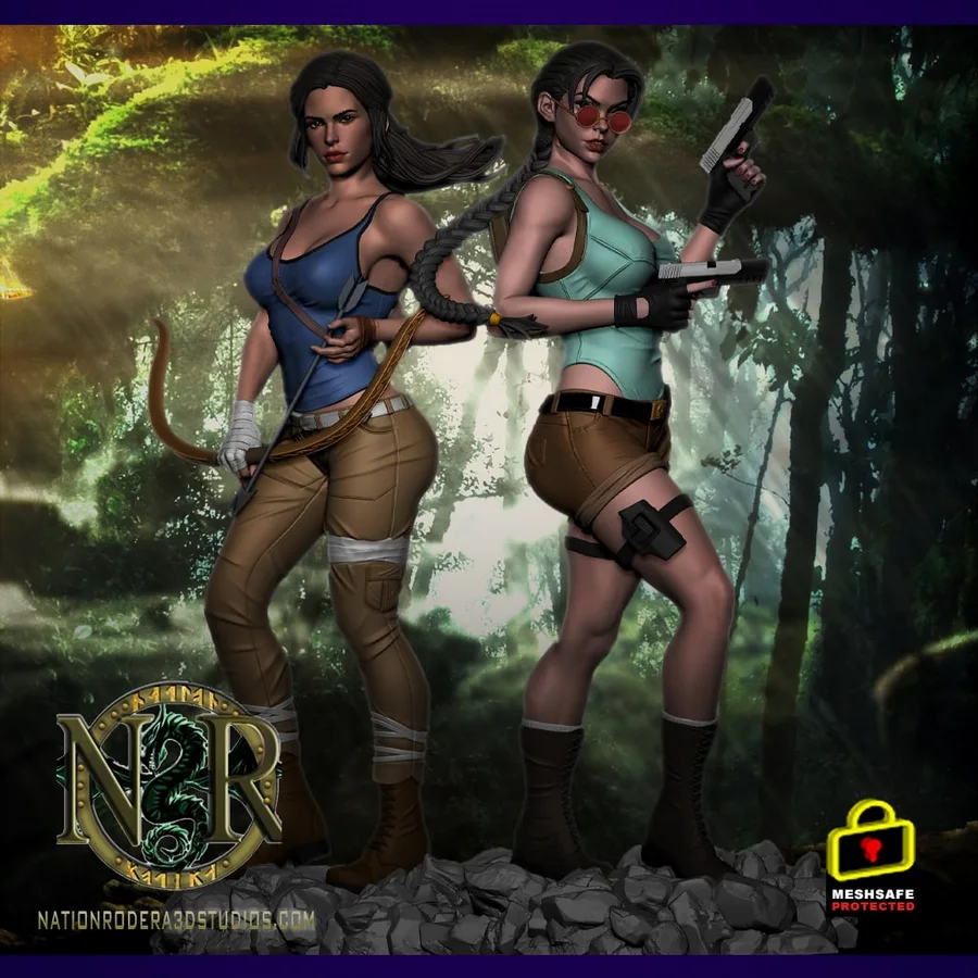 Lara Croft duo