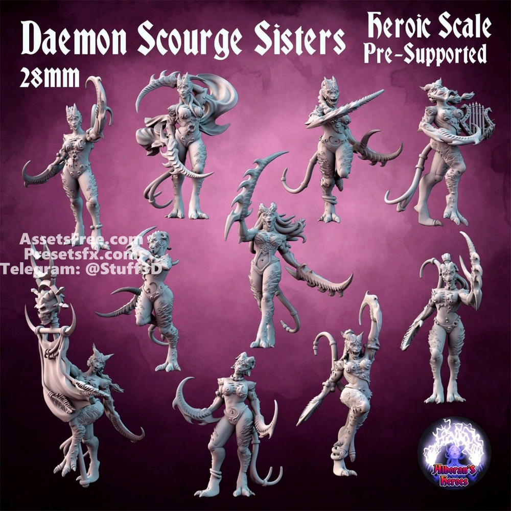 Daemon scourge sisters