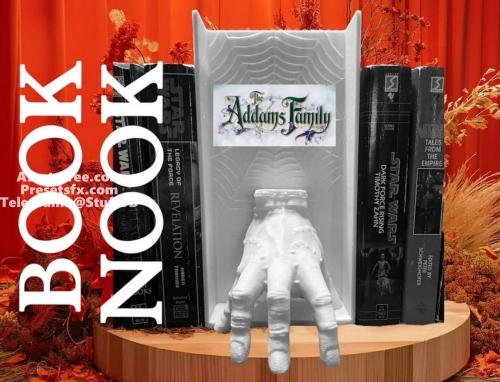 Addams Things Book Nook