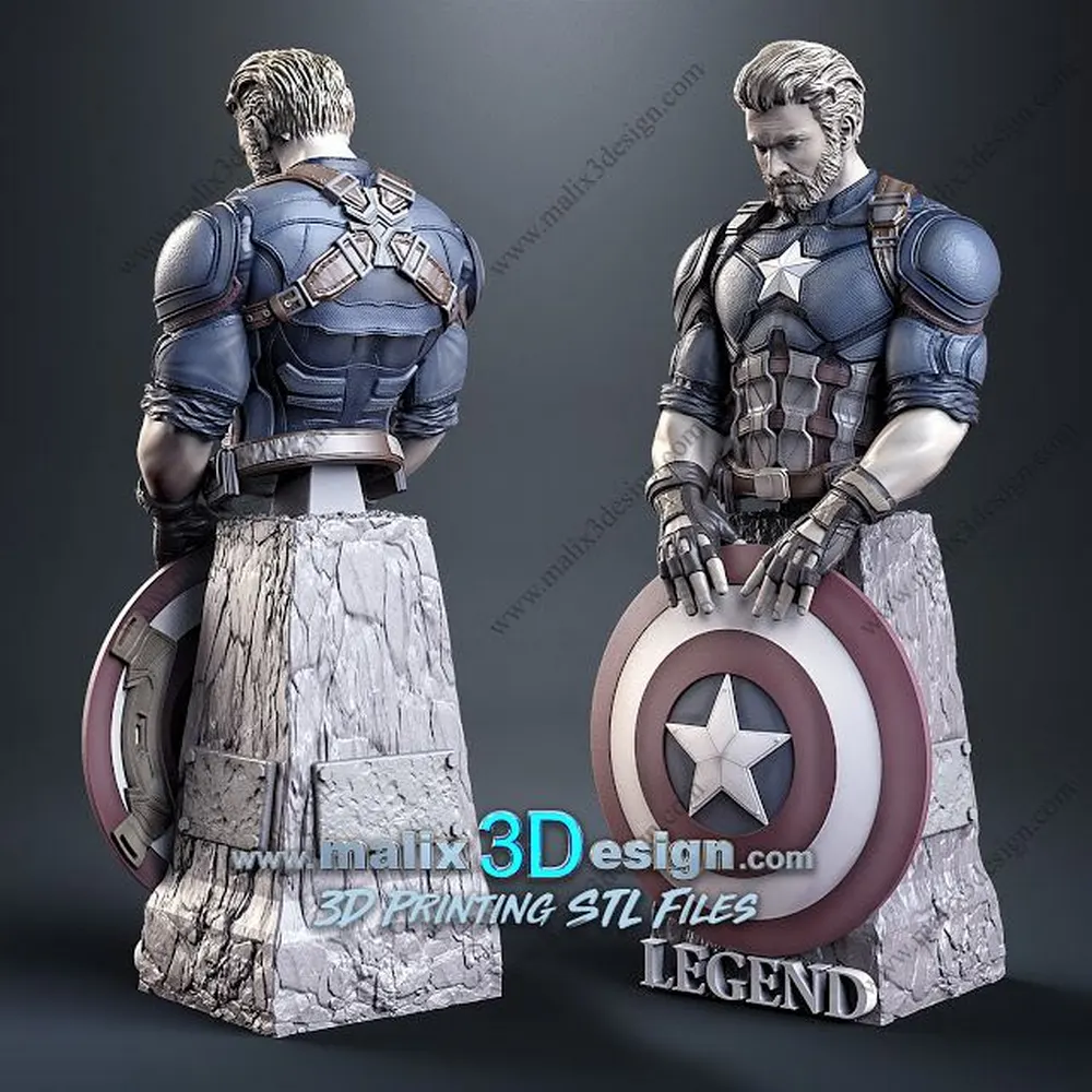 Bust - Captain America