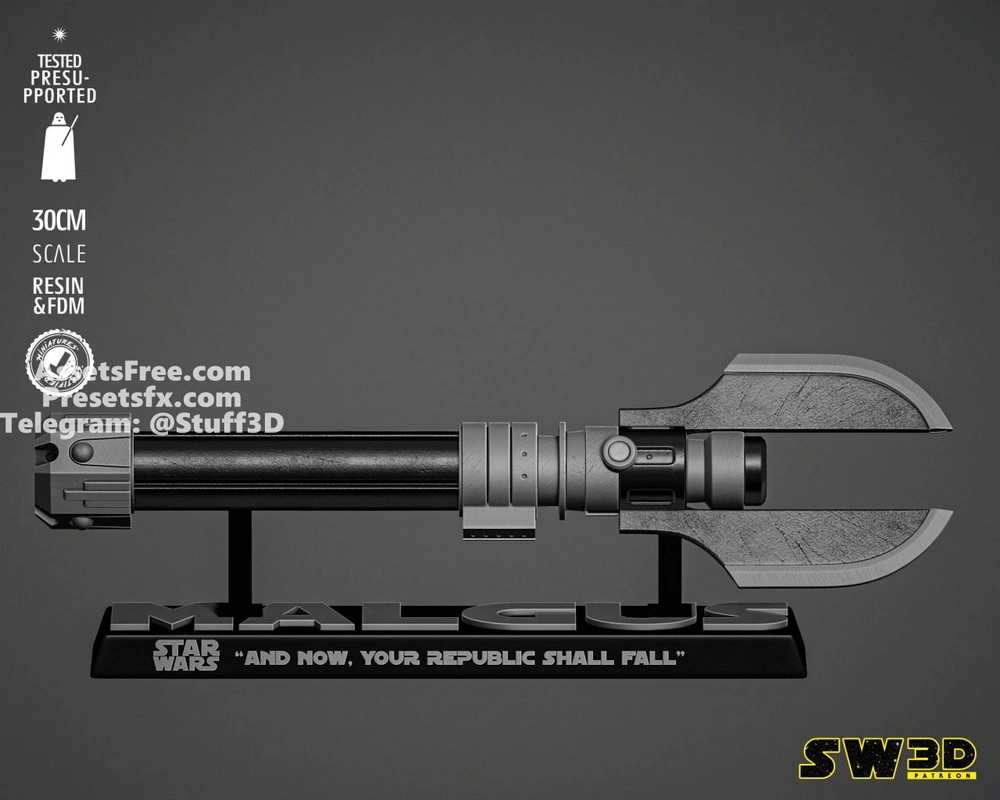 Darth Malgus Lightsaber