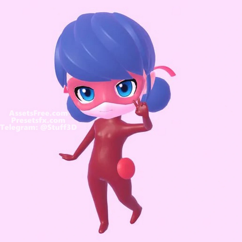 Lady bug chibi