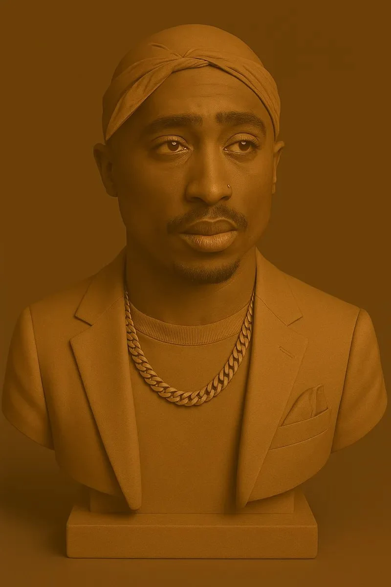 2Pac Shakur – 3D Printable Model 🎤