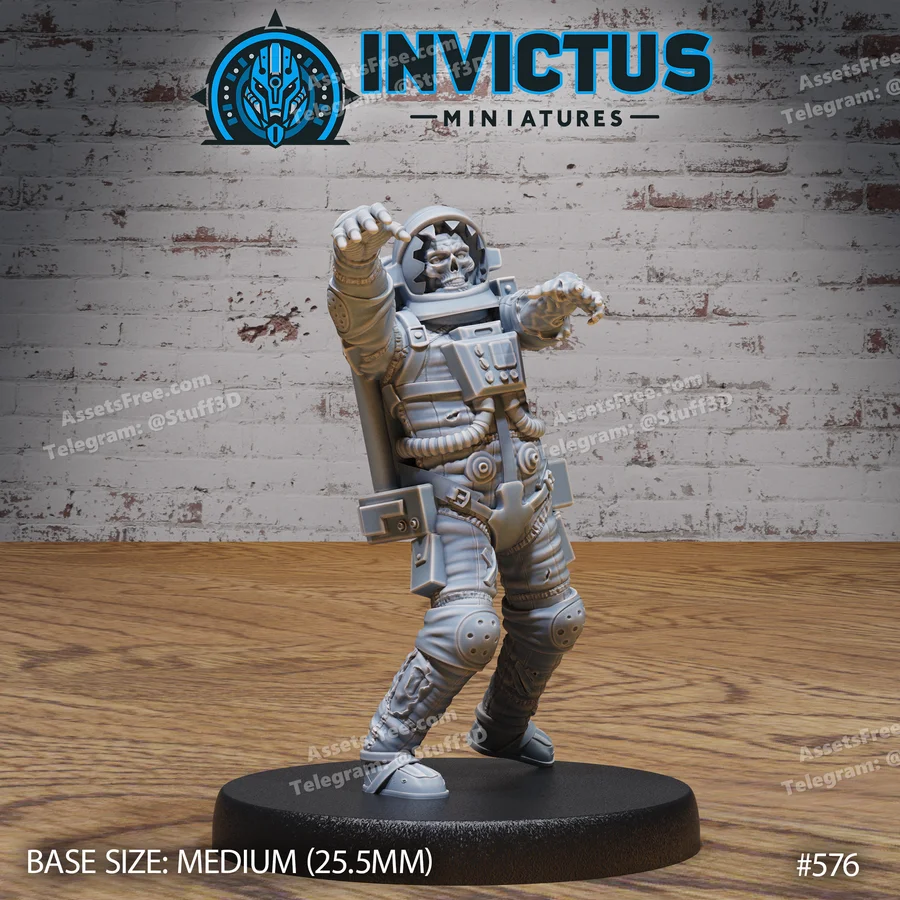 Vashta Nerada – Undead Astronaut Walking