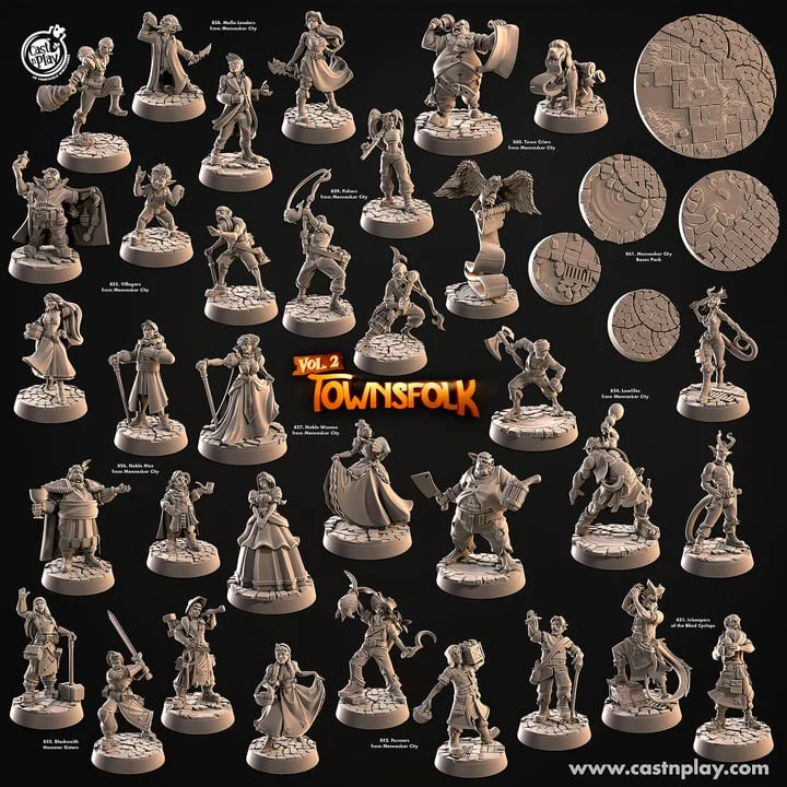 Townsfolk Vol 2 – Mennesker City