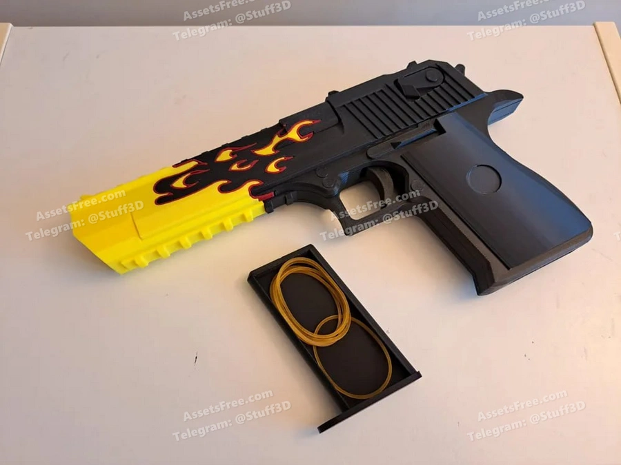 Desert Eagle Blaze (Rubber Band Gun)