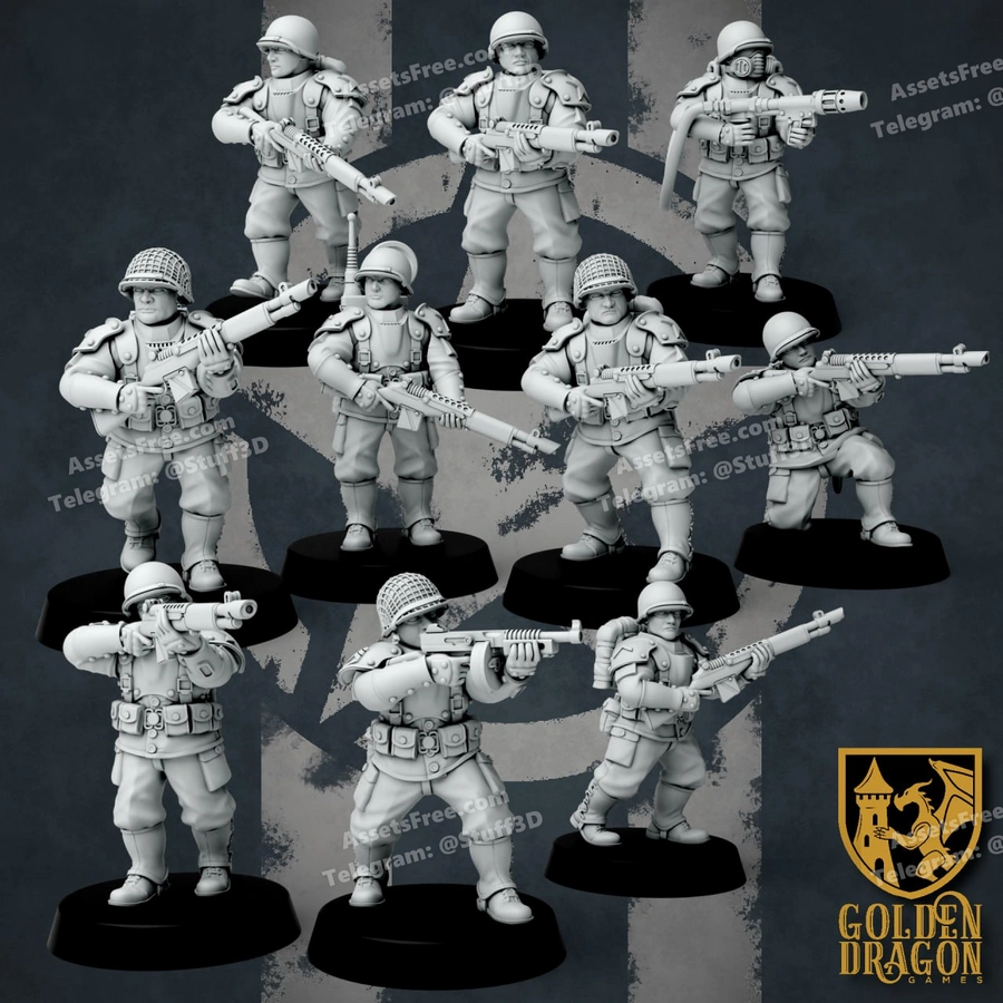 Golden Dragon – United States Infantry