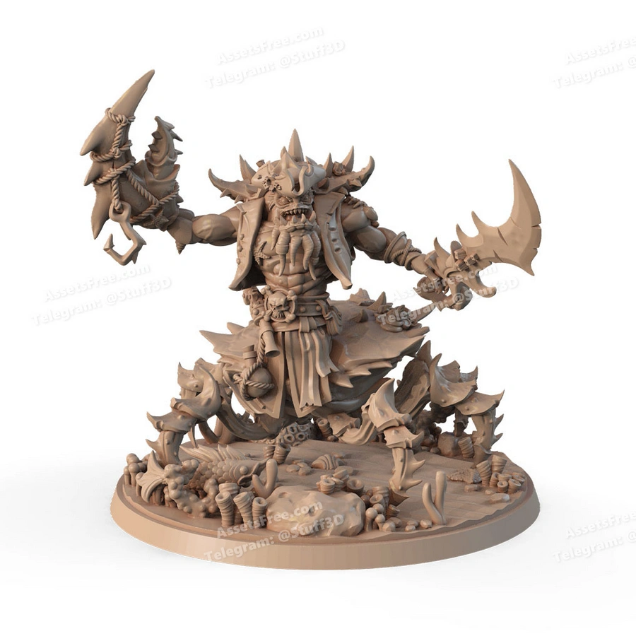 Obren, Crab Pirate from the Black Cuttlefish