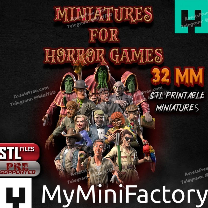 Miniatures for Horror Games