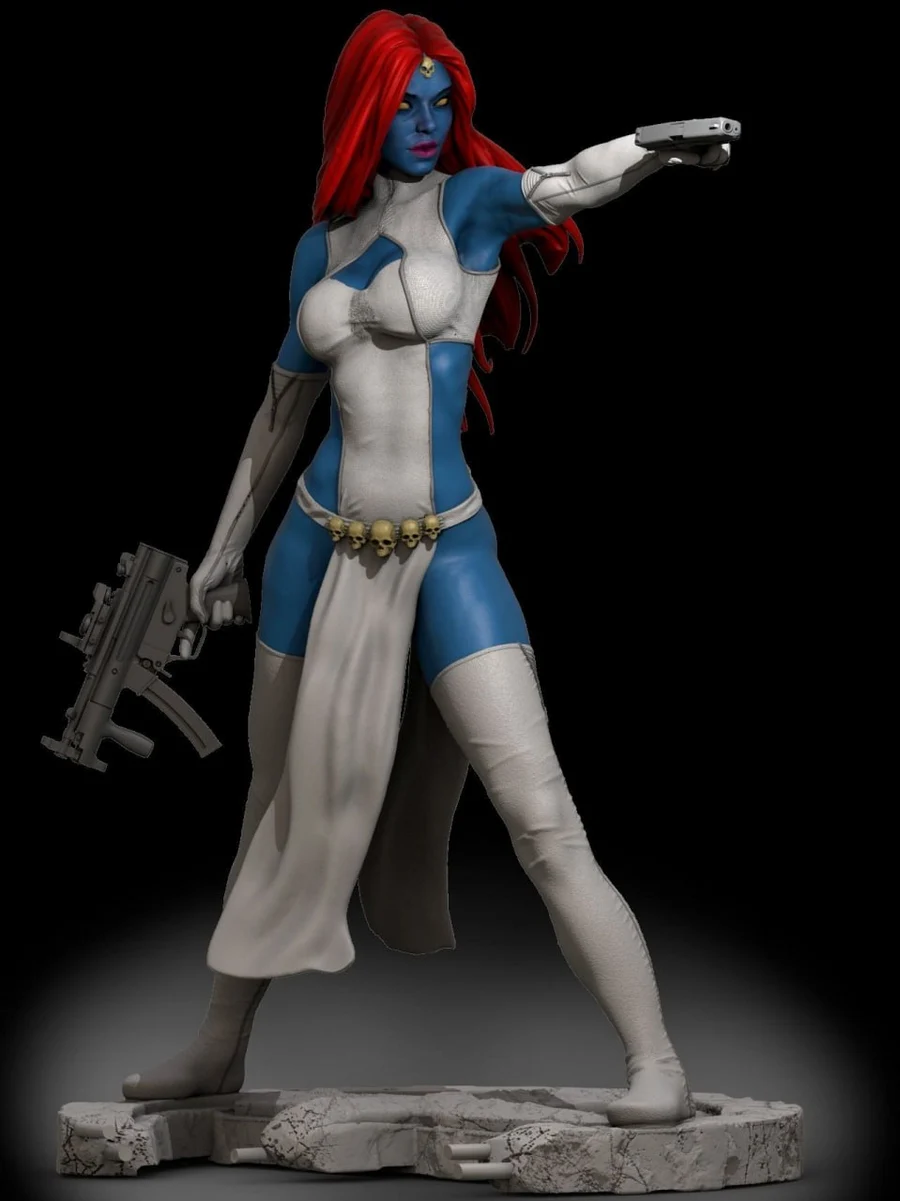 Marvel’s Mystique – 3D Printable Model 🌀