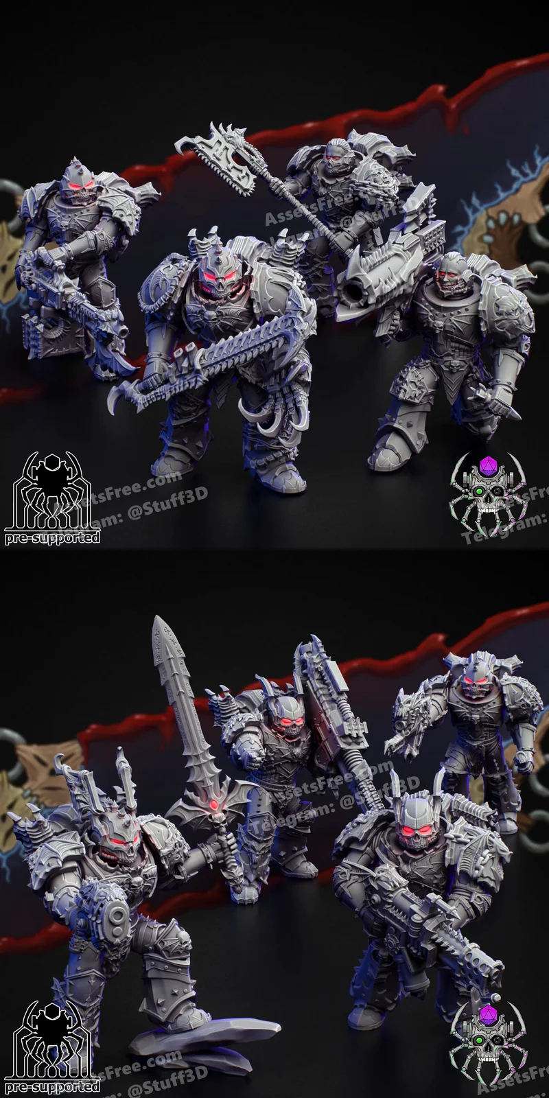 Nightmare Harbringers Battle Squad (Build Kit)
