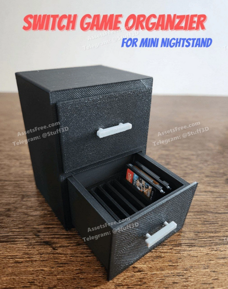 Nintendo switch cartridge – Nightstand Insert