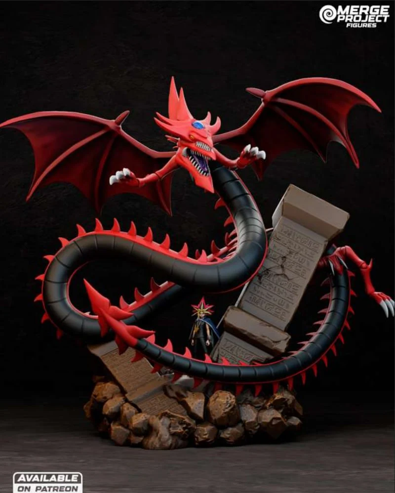 Slifer the Sky Dragon – 3D Printable Model ⚡️