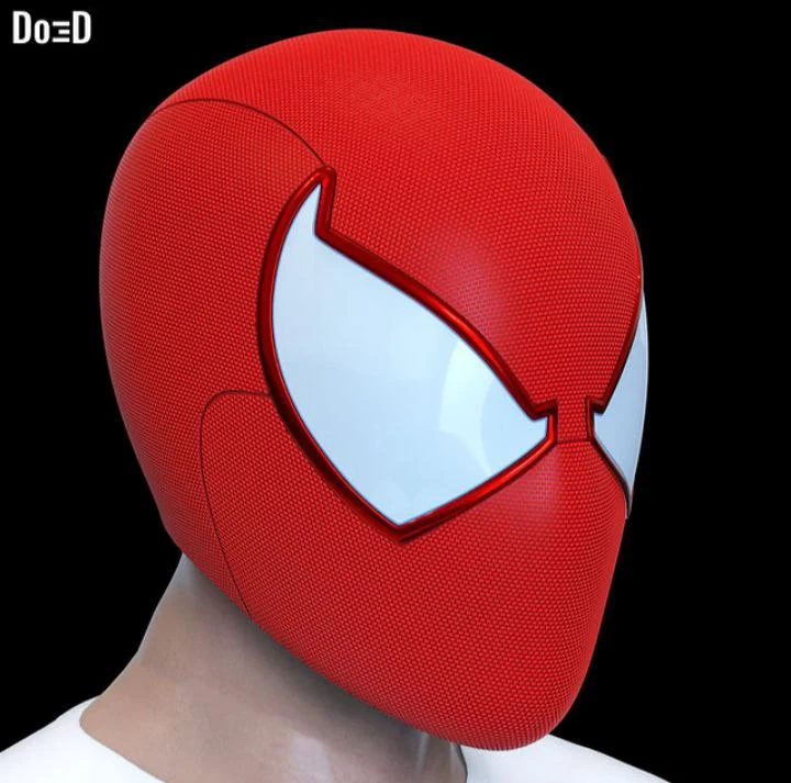 Scarlet Spider-Man helmet
