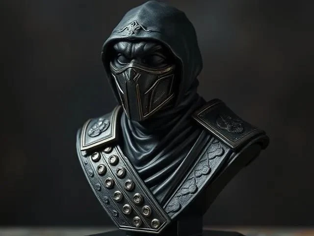 Scorpion – Warrior Bust from Mortal Kombat