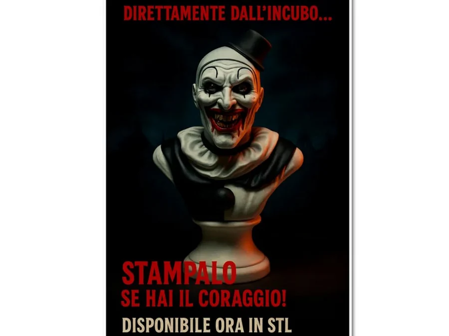 TERRIFIER FINISHED BUST